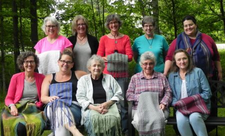 Beginning Weaving Class Photo