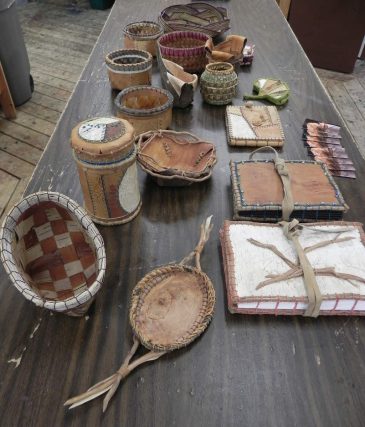 Tembreull Bark Baskets and Bowls