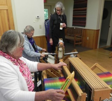 Weaving the Rainbow class visit