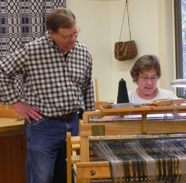 Weaving Class visit1