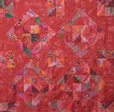 Open Quilt Studio Quilt Reds